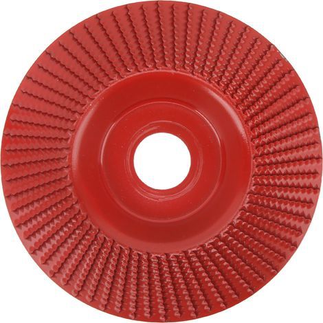 Disque de façonnage en carbure de tungstène, résistant à l'usure, roue de meuleuse de 125mm pour le travail du bois rouge (1/5)
