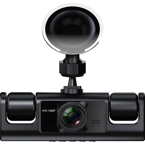 4-Channel 360° Dash Cam with 4 IR Night Vision Lenses, WDR Loop Recording for Cars, Front, Rear, Left, and Right Parking Modes (1/5)