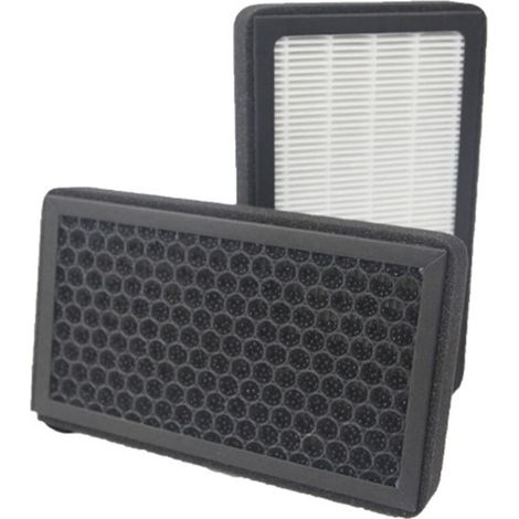Filtre à air de cabine CN95 pour voiture, remplaçable, avec charbon actif HEPA, compatible avec Model 3 et Model X (1/5)