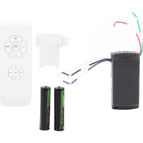 Télécommande Universelle Intelligente Sans Fil pour Ventilateur de Plafond avec Lumière, Version Anglaise 85V-260V