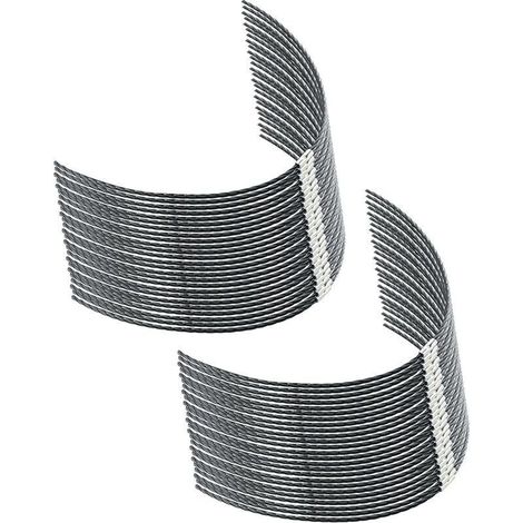Lot de 50 - Pour Bosch F016800431 Fils de Rechange pour Débroussailleuse AFS 23 à 37 (37cm x 3,5mm) (1/5)