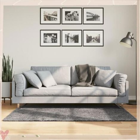 Tapis - VINGVO - HUARTE - poils courts doux - lavable 30°C - antidérapant 80x150 cm (1/5)