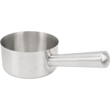 Louche à eau en acier inoxydable, cuillère à long manche pour la cuisine, petit diamètre 16,5 cm