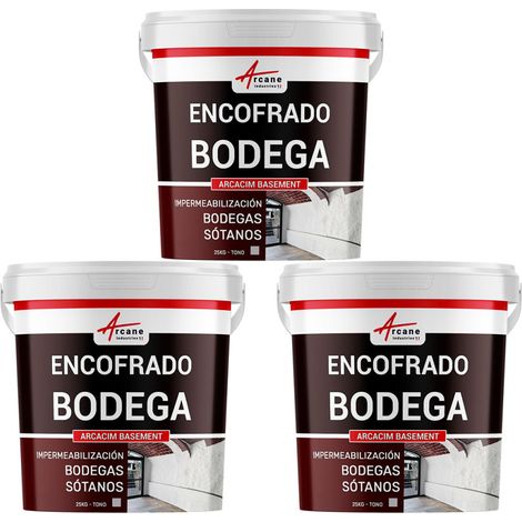 Revoque hidrófugo para interiores: bodegas, semisótanos, garajes - ARCACIM BASEMENT