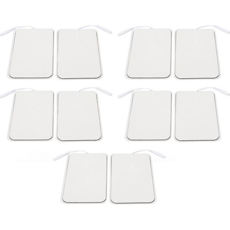 Électrodes TENS Réutilisables 2.0mm - Lot de 10 pour Stimulateur Musculaire (1/5)