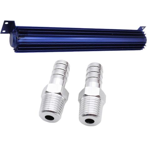 Réservoir d'huile de transmission en aluminium de 18 pouces, dissipateur thermique à deux passages pour transmission de voiture (1/5)