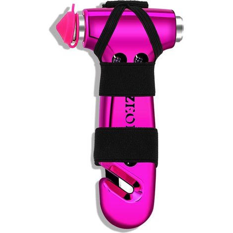 Marteau de sécurité multifonctionnel mignon pour voiture, outil d'évacuation d'urgence avec coupe-ceinture et brise-vitre, rose, 1 pièce-AquaForge (1/5)