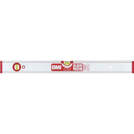 Livella a bolla ALUSTAR 30cm alluminio argento ± 0,5 mm/m (1/3)
