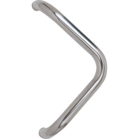 MARCHESI Türgriff 4524 V - Form, 382mm, LA. 350mm, Edelstahl matt (1/3)