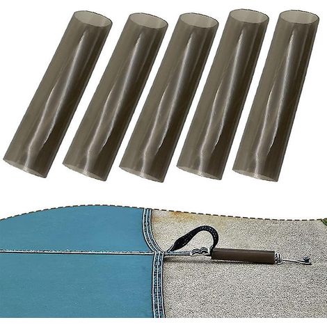 5 Piece Pool Cover Spring Set For Inground Swimming Pools, Safety Covers And Mesh Covers Brass Anchor Assembly Stainless Steel Springs (1/3)