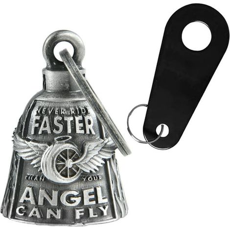 Cloches de moto 2025 pour motards, Cloches ange gardien et lutin pour moto (1/3)