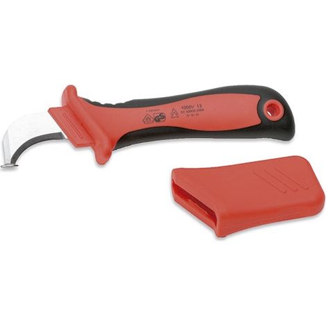 Elektriker Isoliertes Messer mit gebogenem Schnitt  DOGHER 296-023