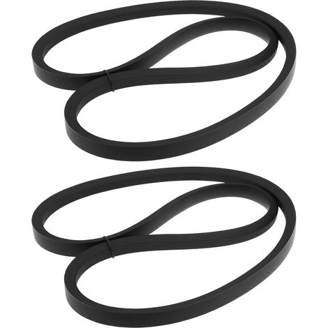 Lot de 2 courroies d'entraînement pour motoculteur à dents avant de 104,1 x 1,27 cm - Remplace 9180R - Compatible avec (1/5)
