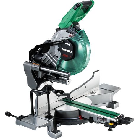 Hikoki – Scie à onglet radiale 255mm 36V – Moteur Brushless – Tête inclinable 48° – Profondeur de coupe 65mm – C3610DRAW4Z (1/3)