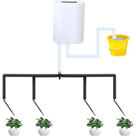 Système de minuterie de pompe à 4 têtes Contrôleur de pompe d'arrosage automatique extérieur Fleurs Plantes Arroseur domestique D (1/3)