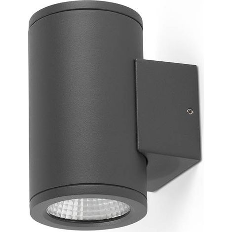 TOND 2L Aplique gris oscuro 2700K