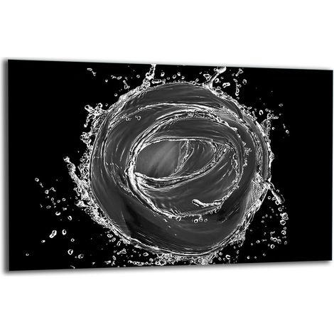 PLAQUE DE PROTECTION EN VERRE POUR CUISINIÈRE 80x52 SEA (1/5)