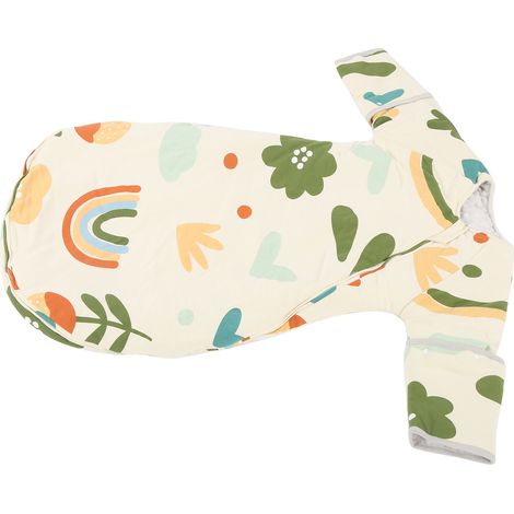 Gigoteuse portable pour bébé, manches longues, en coton doux et chaud, sans BPA. (1/5)