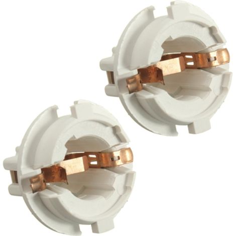 Compatible avec X3 X5 E53 E65 E66 E83 E70 2Pcs feu arrière feu Stop Lampe p21w Douille Ampoule Titulaire 63216943036 (1/5)