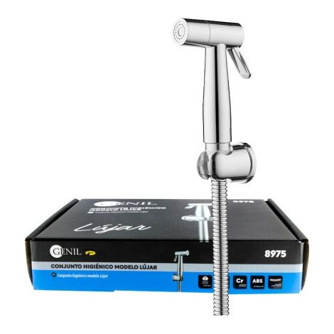 Conjunto Higiénico Abs Cromado Modelo Lújar Conexión 1/2" (1/5)