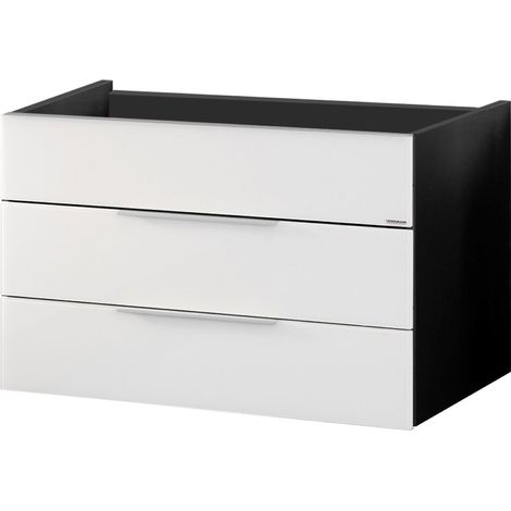 WTU + 2 Schub KARA weiß BxHxT 79,5x59x49 cm (1/5)