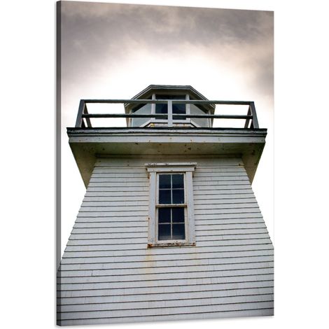 Leinwandgemälde Architektur Leuchtturm 60x90 cm