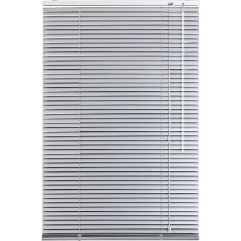 Store vénitien Lichtblick, aluminium, argent, 80 cm x 160 cm (L x H) AJ.080.160.02 (1/5)