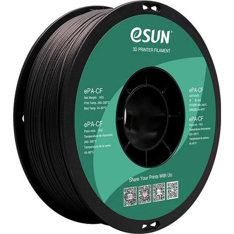 3D-Druckerfilament esun epa-cf Nylon Kohlefaser 1kg