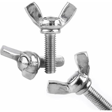 25 Écrous Papillon Inox 304 M6x25mm Vis Aile (1/5)