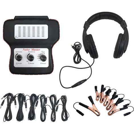Electronic stethoscope car noise detector, diagnostic listening device, multi-channel noise detector, abnormal sound detector for automobiles (1/5)