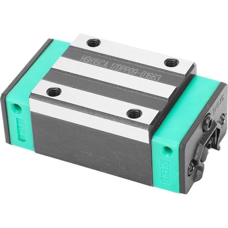 Bloc de rail linéaire, guide-chariot, palier coulissant, acier, équerre de précision, machine-outil
