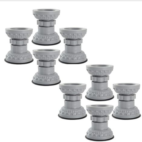 Anti-Vibrations-Waschmaschinen-Pads, verstellbare Anti-Vibrations-Gummifüße für Waschmaschine und Trockner