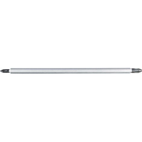 Hoja combinado Vario para Tornillo Phillips, dimensiones : PH 1 + PH 2
