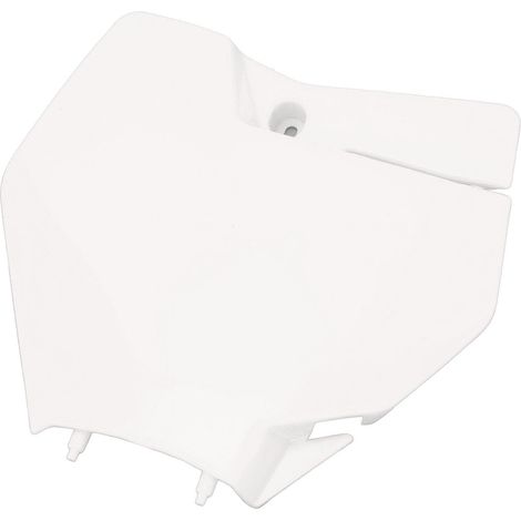 Plaque de numéro avant moto ABS Plastique Couvre-plaque Nom pour EXC 150 250 300 TPI 2020-2022 Blanc (1/5)