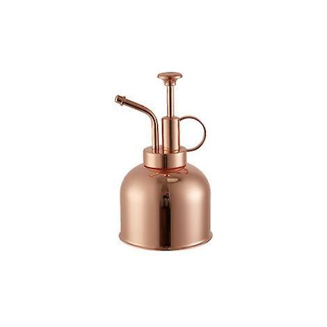 vaporisateur Vintage Or Rose En Acier Inoxydable 300ml Arrosoir De Jardin Pression (1/5)