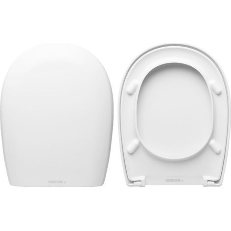 Copriwater Grace Globo termoindurente avvolgente bianco come originale (1/4)