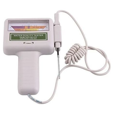 PH Automatischer Chlortester PH-Meter Digitaler Wasseranalysator Speziell für Schwimmbad-Spa-Aquarien (1/4)