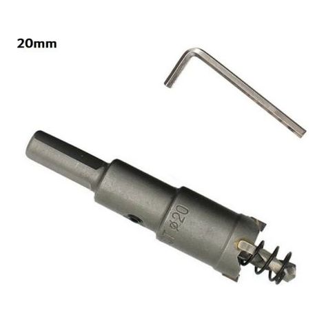 FRESA A TAZZA DA TRAPANO PER FORARE METALLO ACCIAIO FRESE DA 20 MM