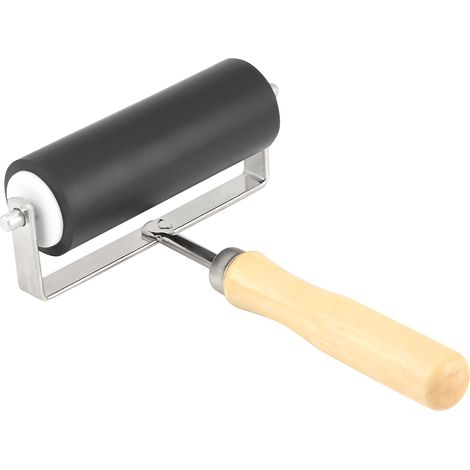 Rouleau en caoutchouc dur robuste pour impression, pinceau à encre, outil pour arts et loisirs créatifs, peinture à l'huile