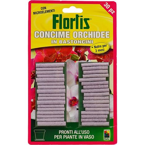 Concime bastoncini orchidee Flortis (1/3)