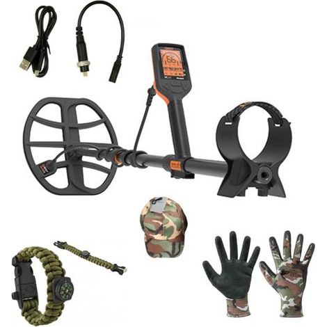 Quest Metal detector X10 IDmaxX frequenza 12Khz + Accessori Survival pack