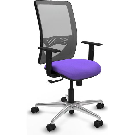 Silla de oficina piqueras y crespo Zulema negro espuma alta densidad (1/2)