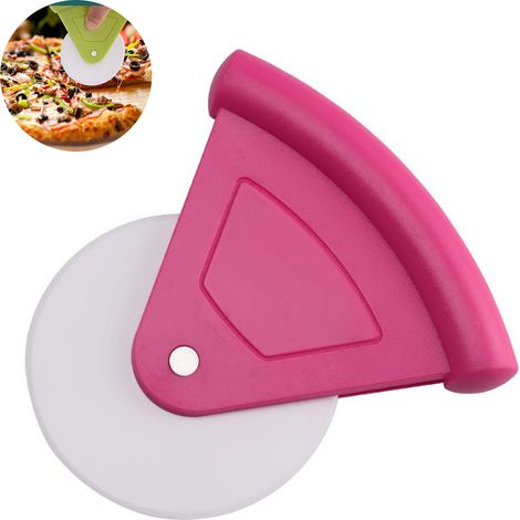 Couteau à pizza en plastique lot de 6, outil de découpe pour pizza, gâteau, pain, pâtisserie et cuisson. (1/5)