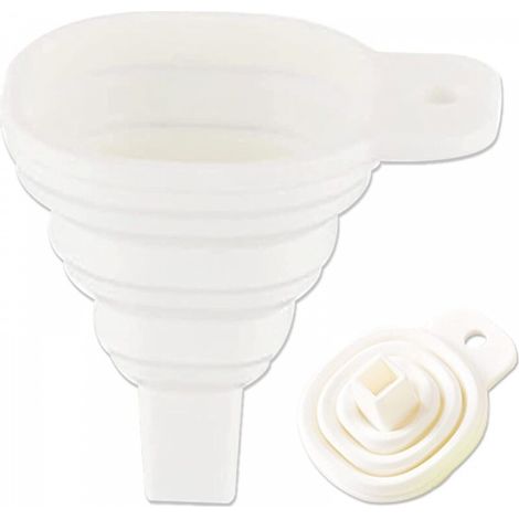 Entonnoir de remplissage de bouteille, entonnoir de cuisine, entonnoir pliable, entonnoir de transfert (1/5)