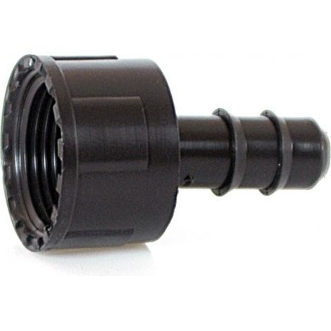 Giuntino portagomma con ghiera 3/4'x16 IP64820F0N16C - -  IRRITEC - -