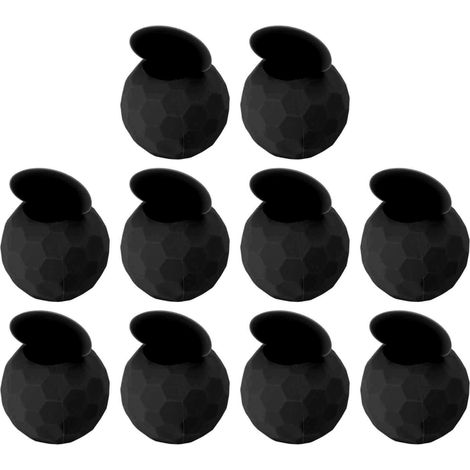 10 ballons d'eau réutilisables en silicone auto-obturants, remplissage rapide, pour piscine, plage, fête estivale, jeu de plage, noir (1/5)