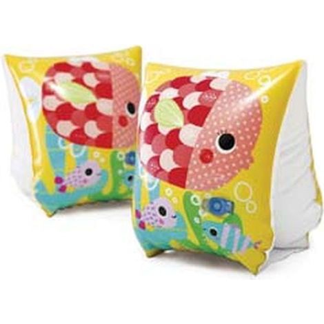 Braccioli gonfiabili fun fish 3-6 anni - cm.23x15 - peso kg.0,12 (58652) - 4 pz