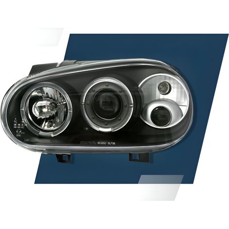 Phares pour VW GOLF 4 IV de 1997 à 2003, ampoules LED H1 gratuites (1/5)