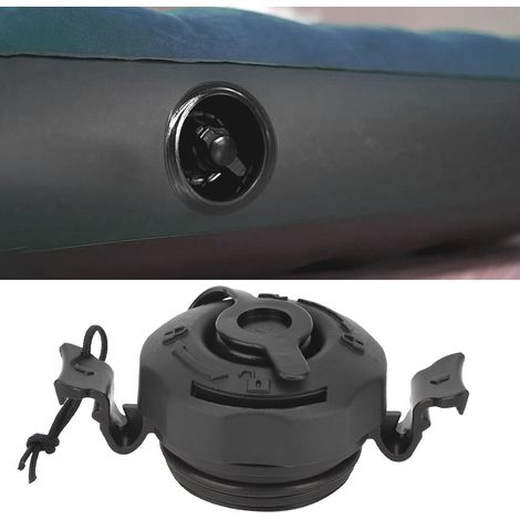 Bouchon de valve PVC pour matelas pneumatique, étanche et résistant à la corrosion - Accessoire de gonflage durable (1/4)