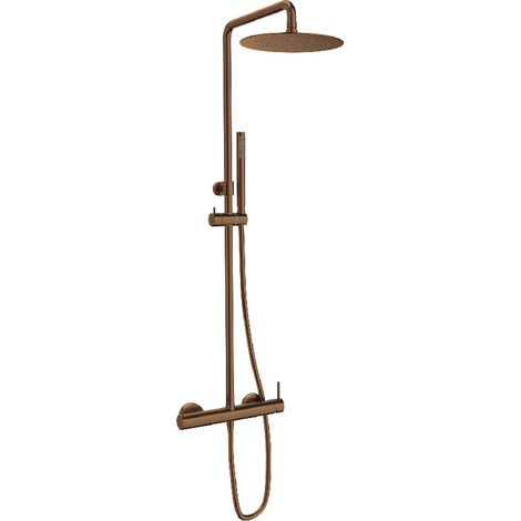 Columna de ducha monomando LOOP Cromado